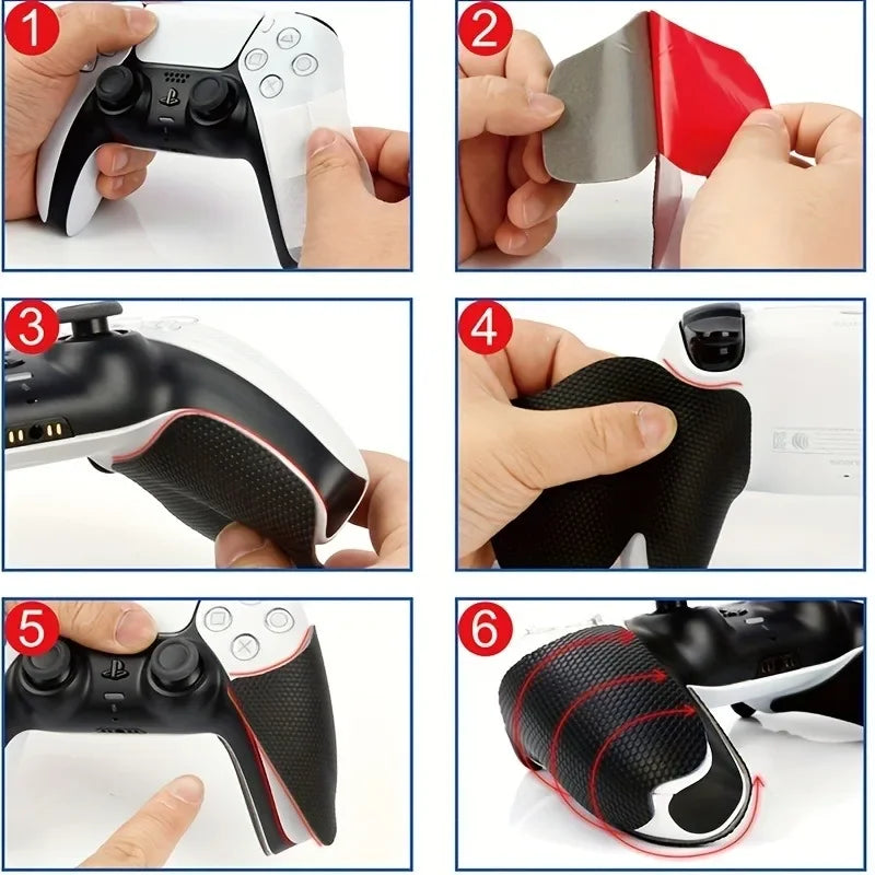 1pc PS5 Anti Slip Sticker Game Handle Protection Controller Sticker Height Fit PS5 Handle Anti Slip Sticker Game Accessories